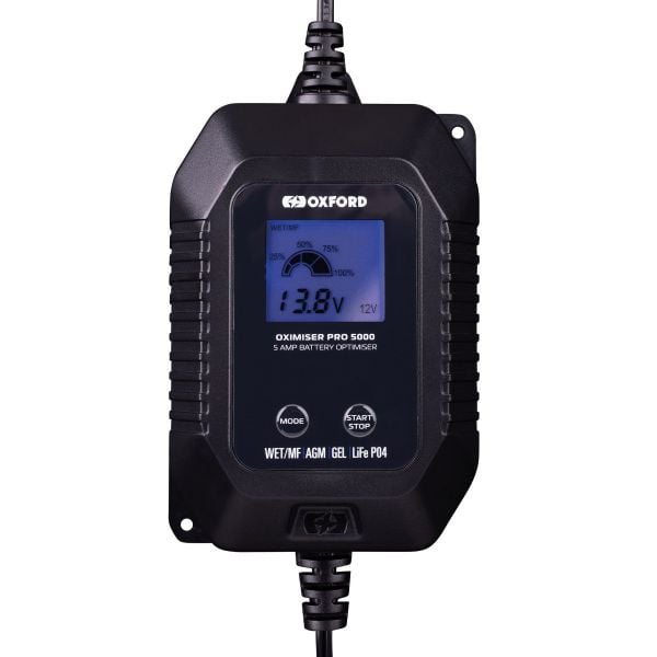 Prostownik do akumulatora Oxford Oximiser Pro 5000 (EU Plug) czarny