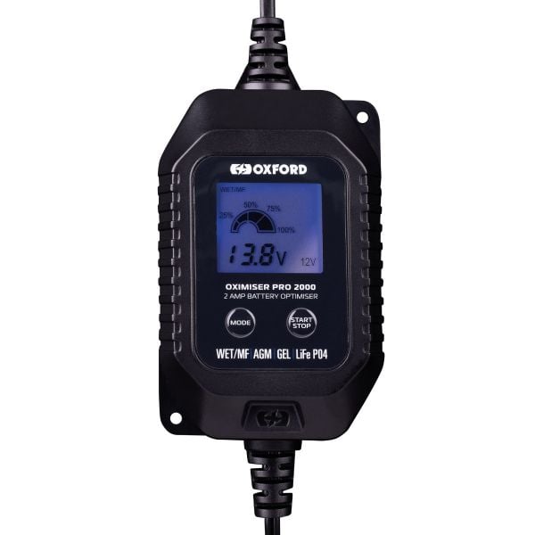 Prostownik do akumulatora Oxford Oximiser Pro 2000 (EU Plug) czarny
