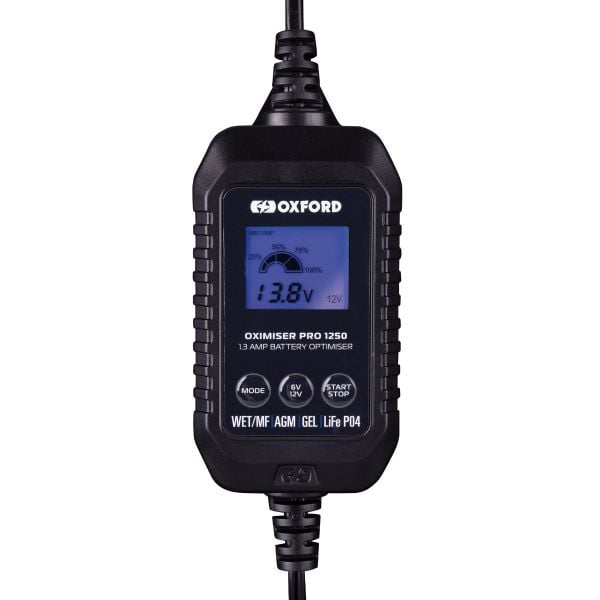 Prostownik do akumulatora Oxford Oximiser Pro 1250 (EU Plug) czarny
