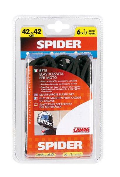 Siatka Mocująca Bagaż Lampa czarny