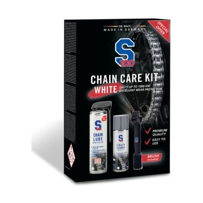 Zestaw Do Czyszczenia Łańcucha S100 Chain Care Kit White