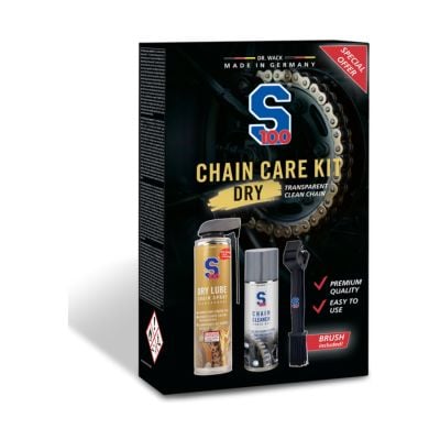 Zestaw Do Czyszczenia Łańcucha S100 Chain Care Kit Dry