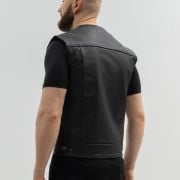 Skórzana kamizelka motocyklowa Broger Blade Black