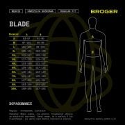 Skórzana kamizelka motocyklowa Broger Blade Black