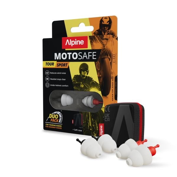 Zatyczki/stopery do uszu MotoSafe Alpine Duo 