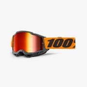 Gogle 100% Accuri 2 ORANGE - MIRROR RED LENS