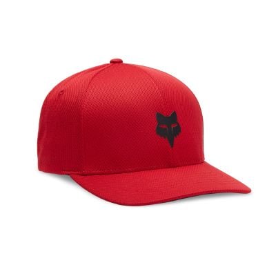 Czapka z daszkiem FOX Flexfit Flame Red S/M