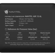 Przenośny kompresor Navitel Air 15 Al 