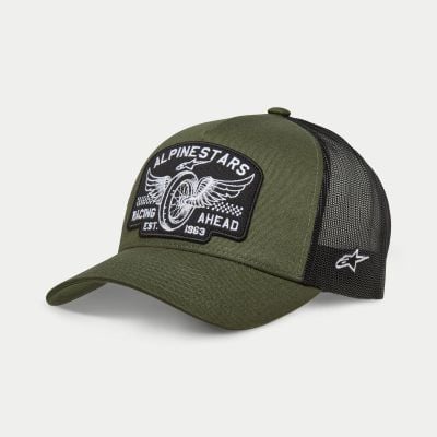Czapka z daszkiem Alpinestars Heritage Patch Military Black