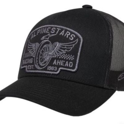 Czapka z daszkiem Alpinestars Heritage Patch Black Grey