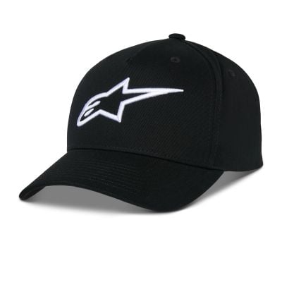 Czapka z daszkiem Alpinestars Ageless Black White
