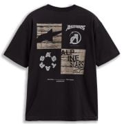Koszulka Alpinestars Checkback Oversized CSF Black