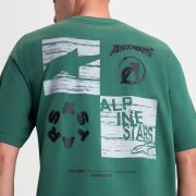Koszulka Alpinestars Checkback Oversized CSF Green