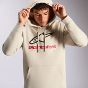 Bluza Alpinestars Always V3 Hoodie Off White Black Red