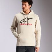 Bluza Alpinestars Always V3 Hoodie Off White Black Red