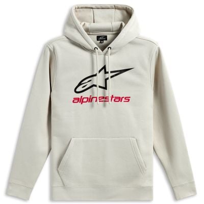 Bluza Alpinestars Always V3 Hoodie Off White Black Red M