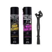 Zestaw do pielęgnacji łańcucha Motorcycle Chain Care Kit Muc-Off 