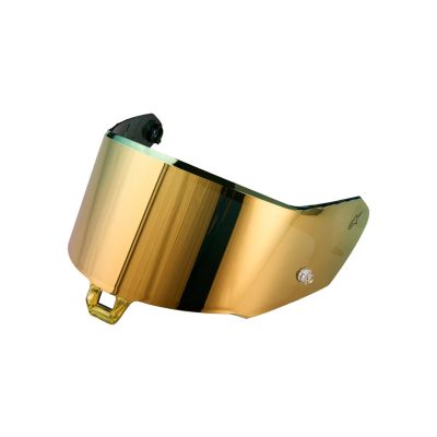 Wizjer Mirror Gold do kasku Alpinestars Supertech R10 Gen2