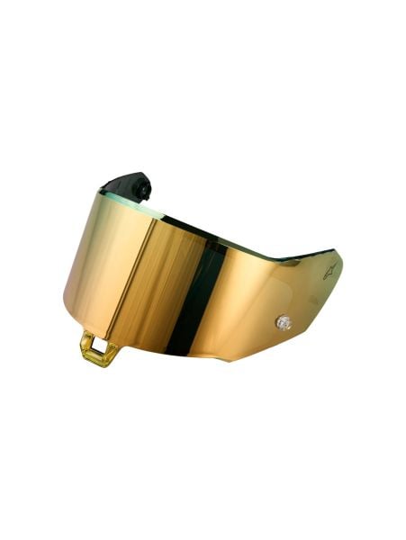 Wizjer Mirror Gold do kasku Alpinestars Supertech R10 Gen2 