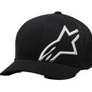 Czapka z daszkiem Alpinestars Corp Shift 2 Curved Bill Black White