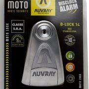Nierdzewna Blokada Na Tarczę Z Alarmem Auvray B-lock 14 