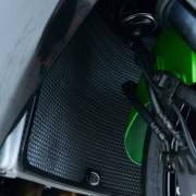 Osłona Chłodnicy Rg Racing Kawasaki Gtr1400 07-/Zzr1400 06- Black 