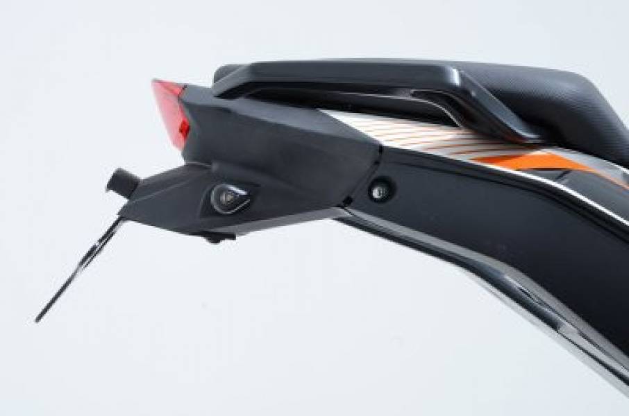 Mocowanie Tablicy Rejestracyjnej Rg Racing Ktm 125 / 200 Duke, 390 Duke Do 14- Black 