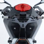 Mocowanie Tablicy Rejestracyjnej Rg Racing Ktm 125 / 200 Duke, 390 Duke Do 14- Black 