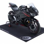 Mata Wyścigowa Garażowa Środowiskowa Rg Racing 2M X 1,5M Black 