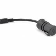 Adapter Do Wtyczki Sae Tank Bag Z Gniazdem 12V Wodoszczelny Sw-Motech Długość 10Cm 