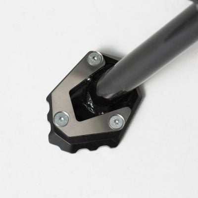 Nakładka Nóżki Bocznej Sw-Motech Honda Vfr800X (15-),Cb/R Models, Black/Silver
