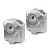 Zestaw Podwyższający Kierownicę 22Mm, Podwyższenie 30Mm, Silver, Sw-Motech 