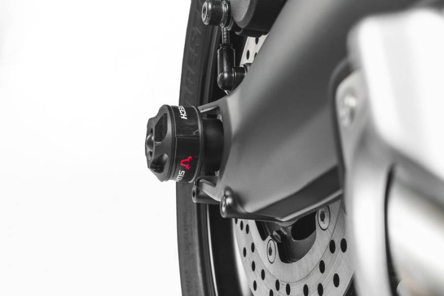 Slidery Przedniego Zawieszenia Sw-Motech Yamaha Mt-09/Tracer (16-), Tracer 900Gt, Black 
