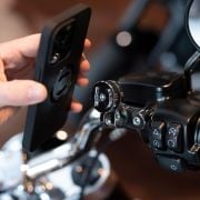 Uchwyt Na Telefon Na Klamkę Sprzęgła Lub Hamulca SP Connect Clutch Moto Mount Pro Chrom