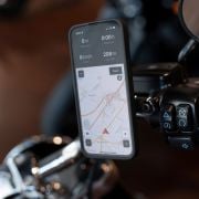 Uchwyt Na Telefon Na Klamkę Sprzęgła Lub Hamulca SP Connect Clutch Moto Mount Pro Chrom
