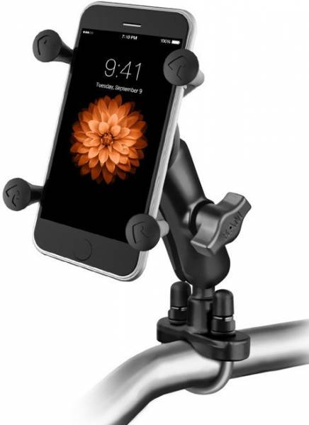 Uchwyt X-Grip™ do telefonu i nawigacji, montowany do ramy kierownicy 