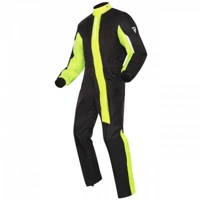 Kombinezon Przeciwdeszczowy Rebelhorn Travel Black/Flo Yellow XL