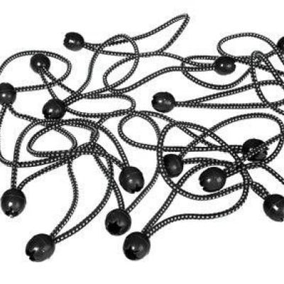 Elastyczne linki LAMPA Bungee Ball 20 szt. - 20 cm - Ø 6 mm