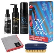Zestaw do pielęgnacji odzieży skórzanej Xzone normal + mleczko + jony man + szczotka