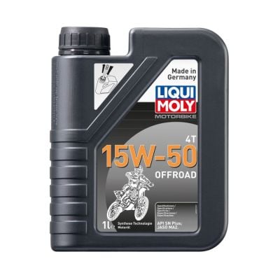 LIQUI MOLY Olej silnikowy półsyntetyczny do motocykli 15W50 Offroad