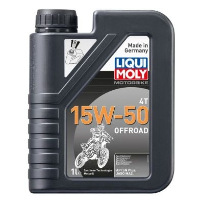 LIQUI MOLY Olej silnikowy półsyntetyczny do motocykli 15W50 Offroad 4