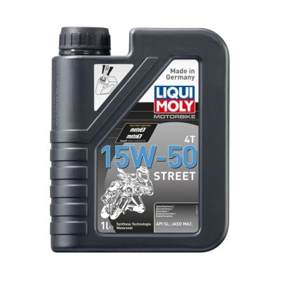 LIQUI MOLY Olej silnikowy półsyntetyczny do motocykli 15W50 Street 4T