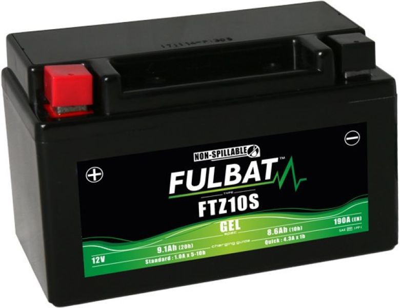 Akumulator żelowy Fulbat YTZ10S (bezobsługowy) 