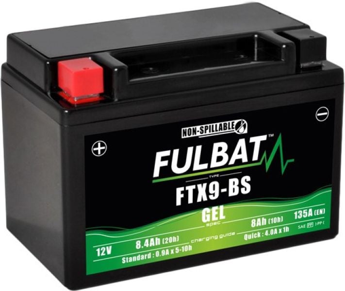 Akumulator żelowy Fulbat YTX9-BS (bezobsługowy) 
