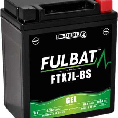 Akumulator żelowy Fulbat YTX7L-BS (bezobsługowy)
