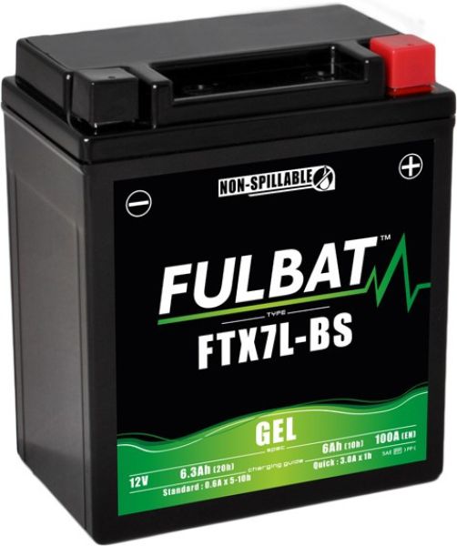Akumulator żelowy Fulbat YTX7L-BS (bezobsługowy) 