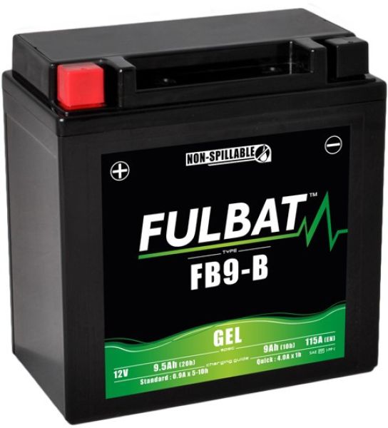 Akumulator żelowy Fulbat YB9-B (12N9-4B-1) (bezobsługowy) 