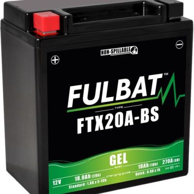 Akumulator żelowy Fulbat YTX20A-BS (bezobsługowy)