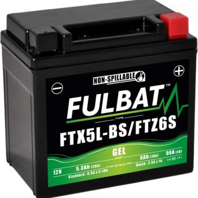 Akumulator żelowy Fulbat YTX5L-BS (bezobsługowy)