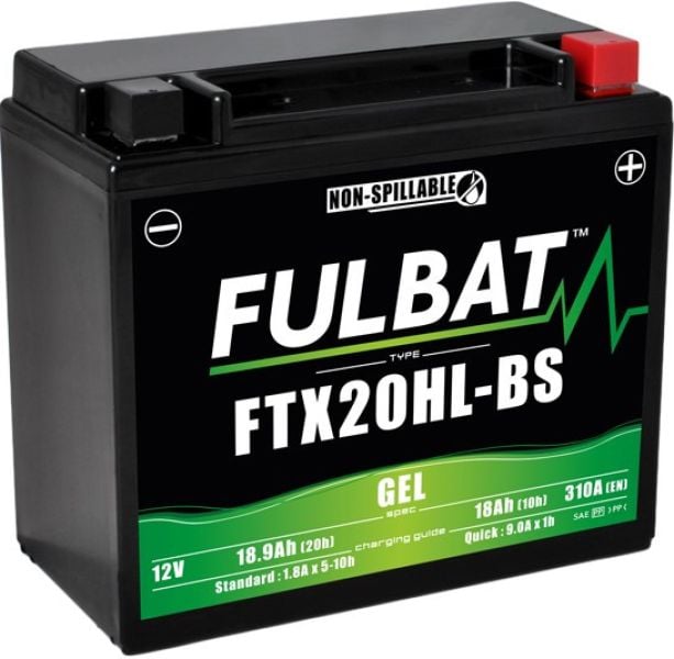 Akumulator żelowy Fulbat YTX20HL-BS (bezobsługowy) 